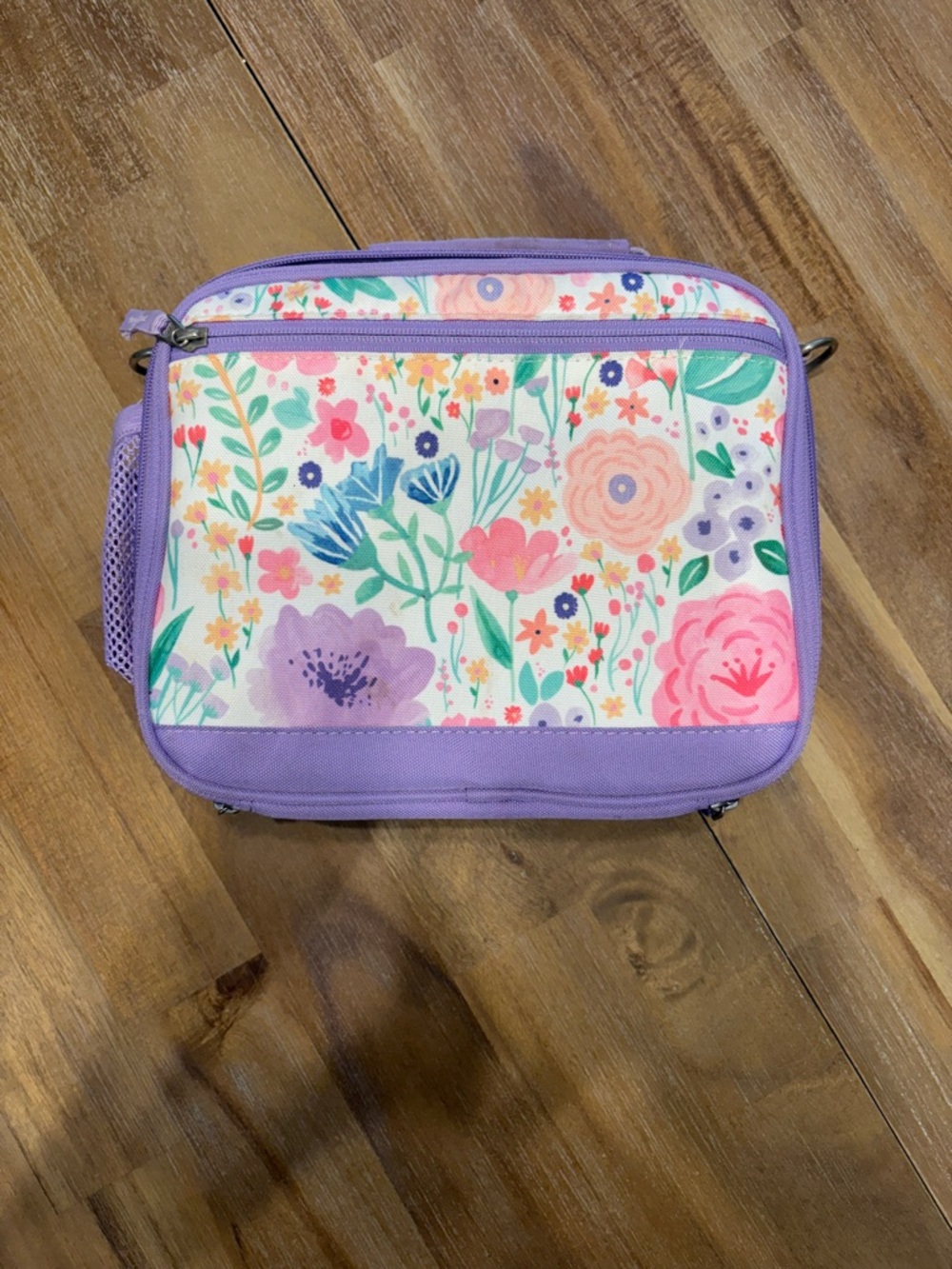 Potterybarn Kids Floral Lavender Lunch Bag